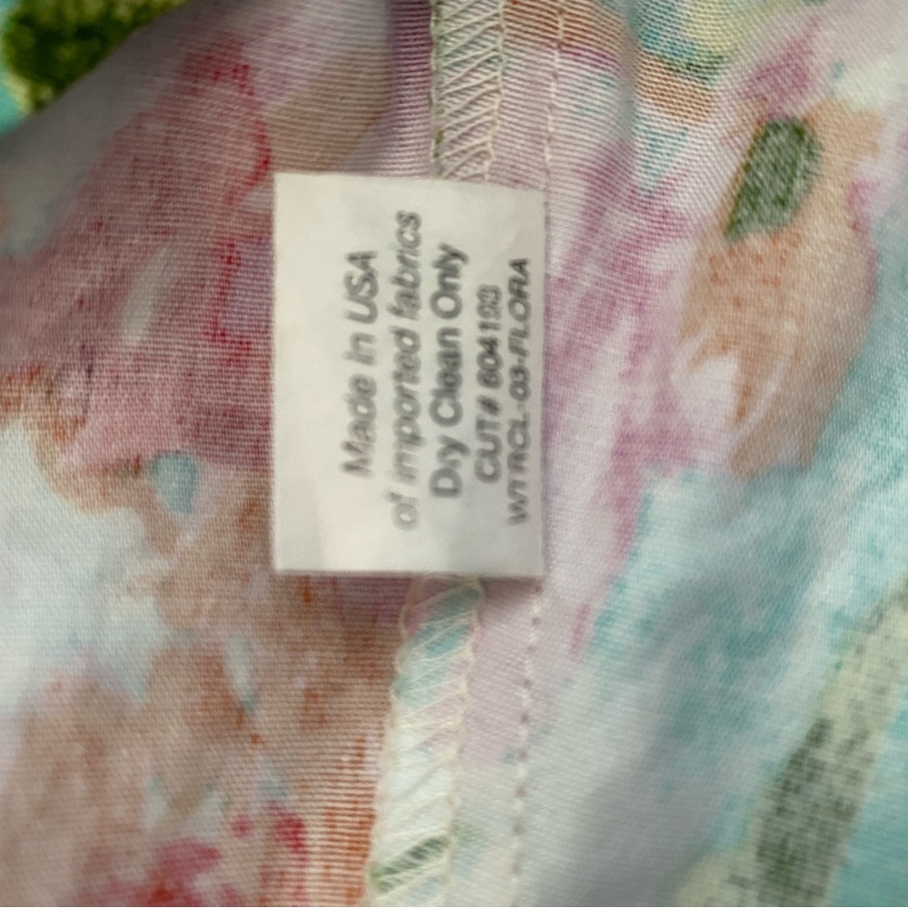 Stop Staring! Floral Fit & Flare Dress Sweetheart Midi Short Sleeve Size M - Picture 5 of 11